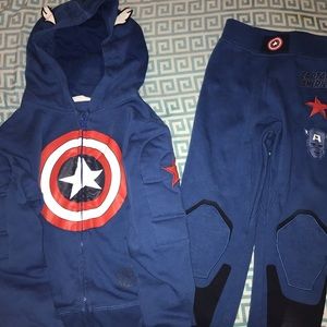 Avengers sweatsuit